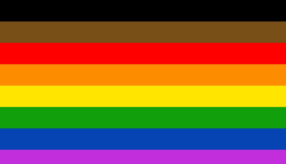 2017 update of the Pride flag